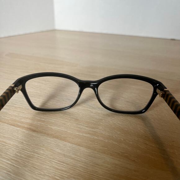Fendi F1047 001 Eyeglasses Black Frames Full Rim 52-16-135 Italy main image 12